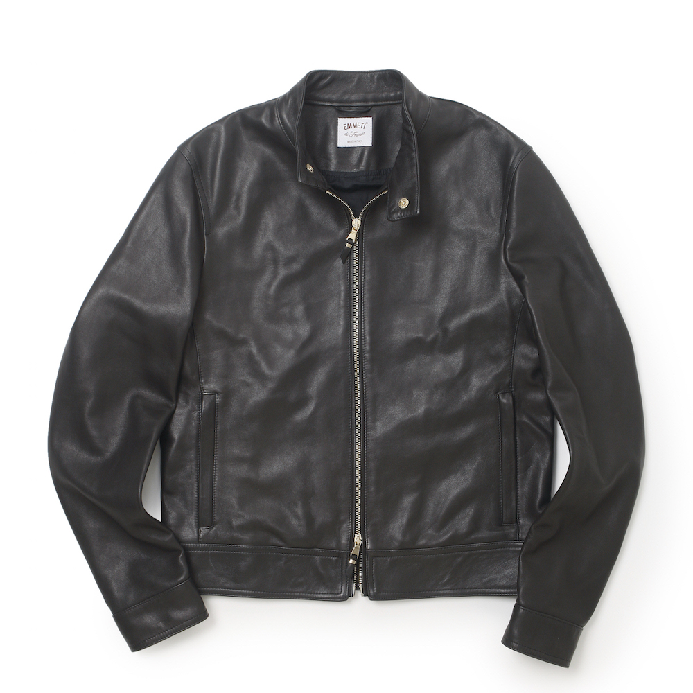 EMMETI エンメティ　パンチング　ゴートレザー　ライダース　ダブルジップ S 楽天市場】エンメティ EMMETI GABRIELE ラムスキン ナッパレザー