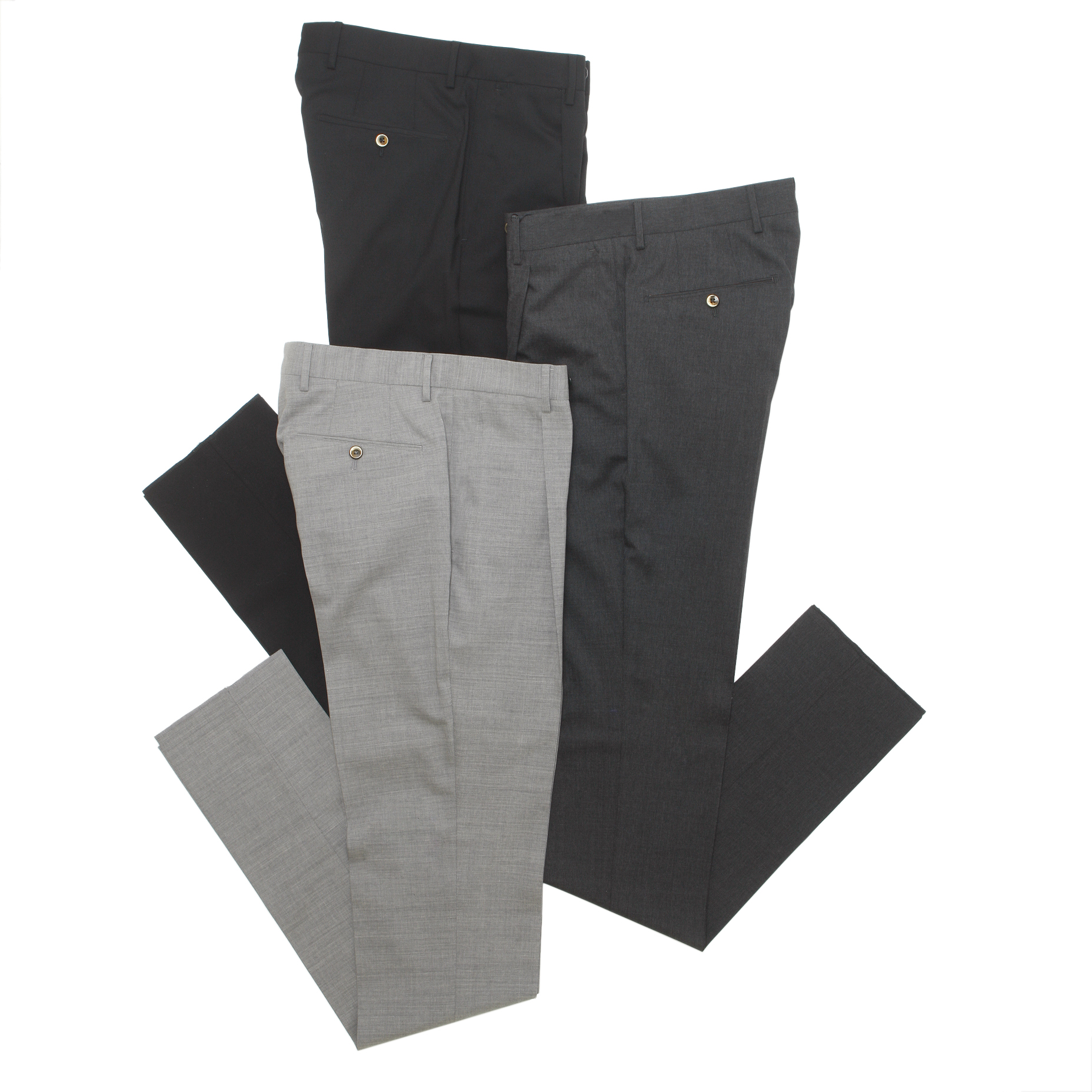 PT01 ピーティーゼロウーノ ジェントルマンフィット 2プリーツ パンツ 48