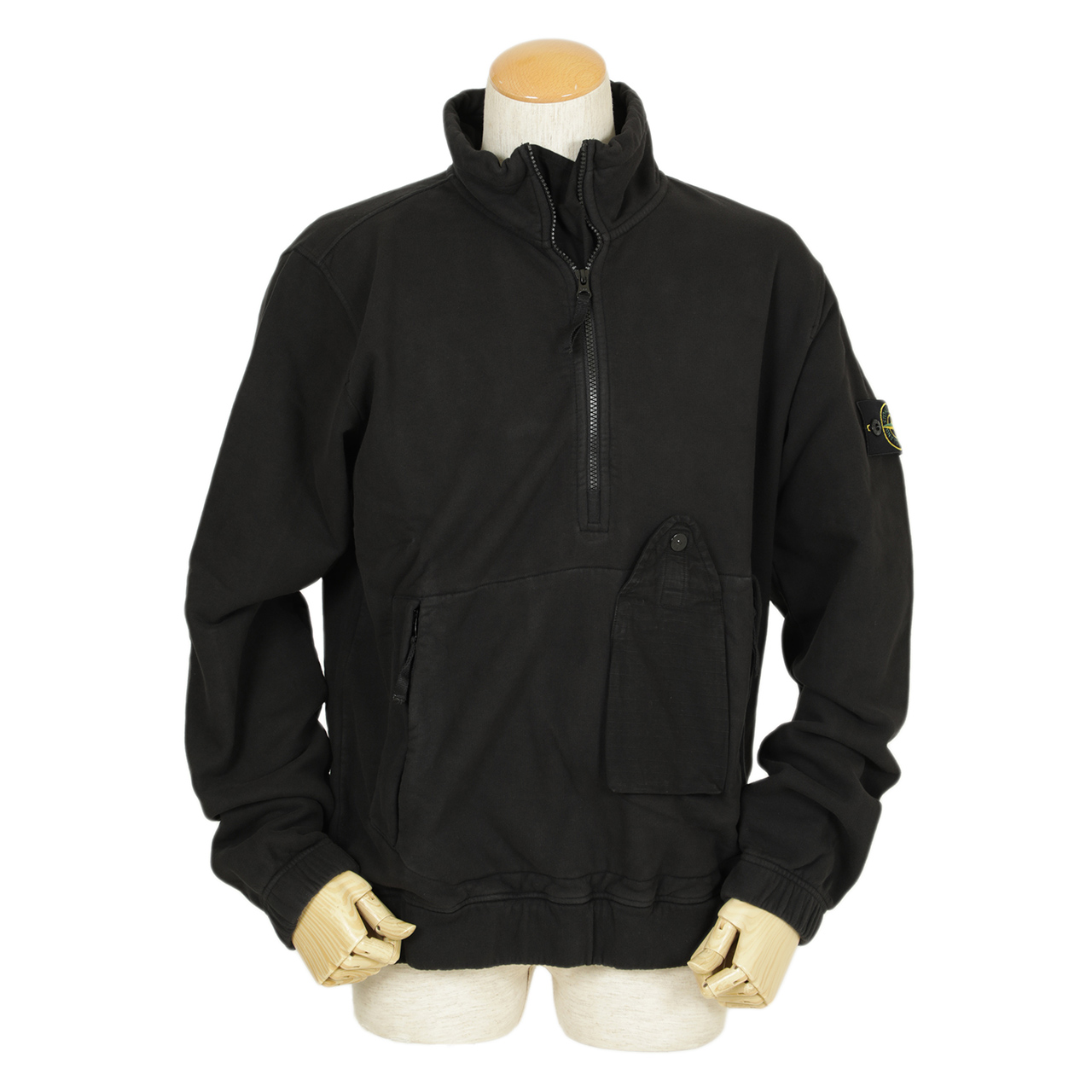 Stone  ストーンアイランド ハーフジップ スウェット 楽天市場】ストーンアイランド STONE ISLAND ハーフジップ